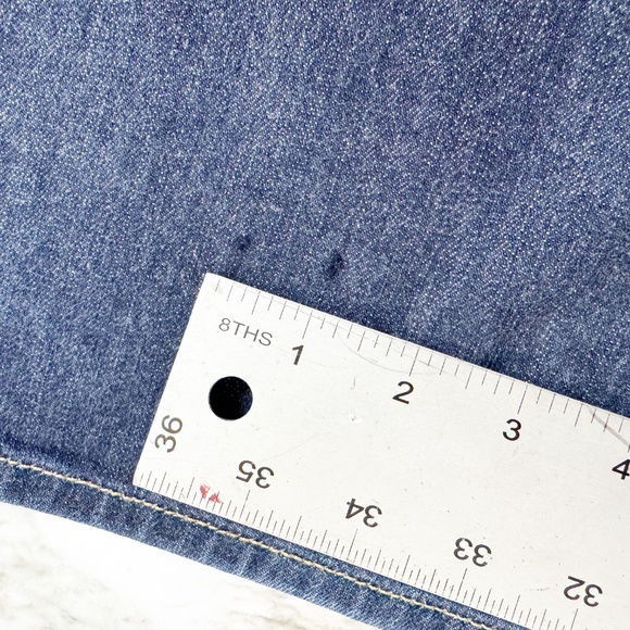 Talbots Dark Wash High Rise Flare Jeans - Picture 9 of 10